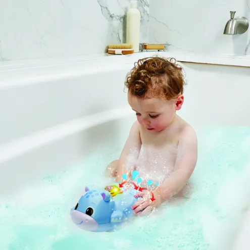 VTech Baby Sing & Paddle Hippo Bath Toy