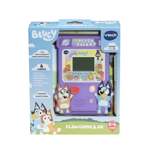 VTech Bluey Claw Game And Go Electronic Game