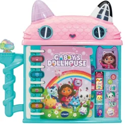 VTech Cat-a-Vator Discovery Book Gabby's Dollhouse
