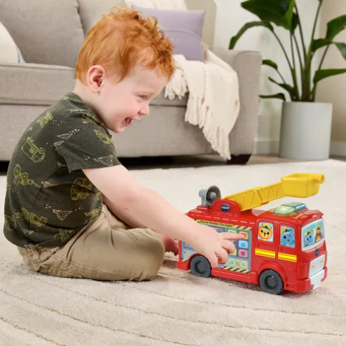 VTech Rescue Buddies Fire Engine Musical Truck