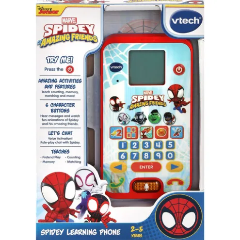VTech Spidey and his Amazing Friends Spidey Learning Phone