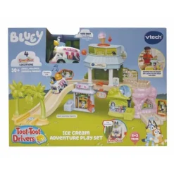 VTech Toot-Toot Drivers Bluey Ice Cream Adventure Playset