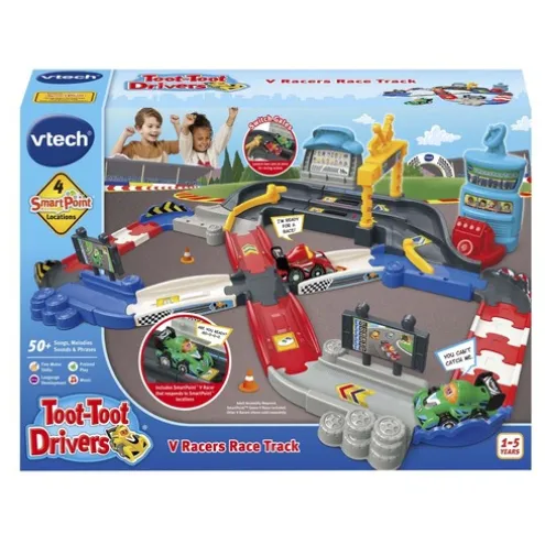 VTech Toot-Toot Drivers V Racers Racetrack Playset