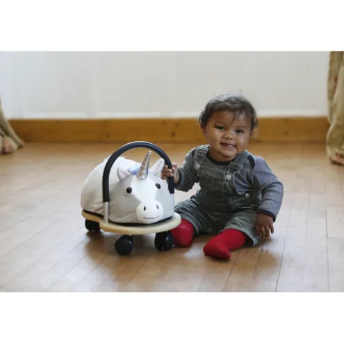 Wheely Bug Plush Unicorn Ride On
