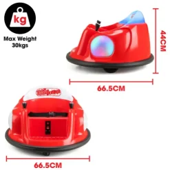 Xootz Bumper Car Electric Ride On Red