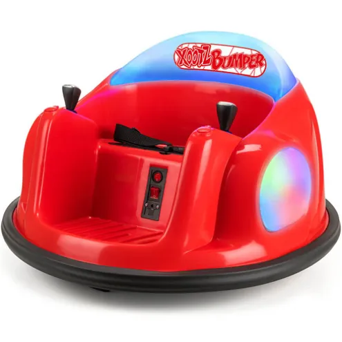 Xootz Bumper Car Electric Ride On Red