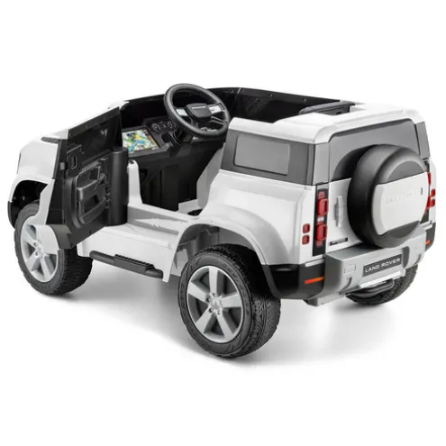 Xootz Land Rover Defender Car Electric Ride On White