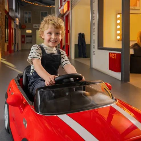 Xootz Mini Cooper Convertible Car Electric Ride On Red